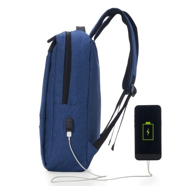 Mochila de Nylon USb - Image 2