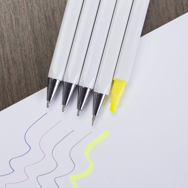 Kit Marca Texto 5 em 1 Personalizado - Imagem 2