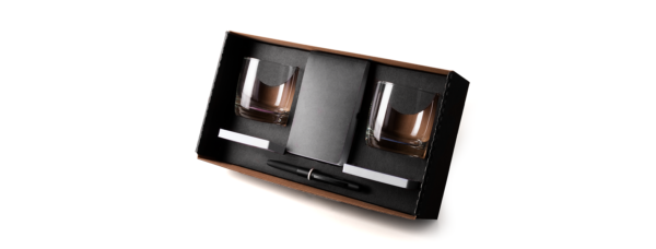 Kit copo whisky personalizado