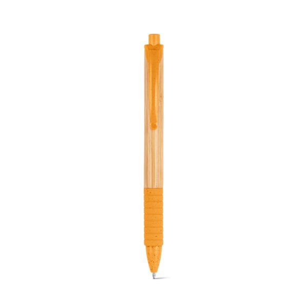 Caneta esferográfica em bambu personalizada - Image 2