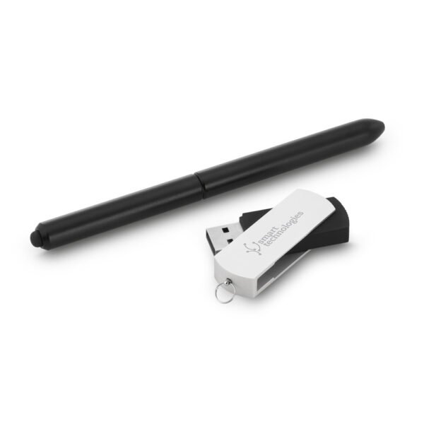 Conjunto esferográfica e pen drive Personalizado - Image 2